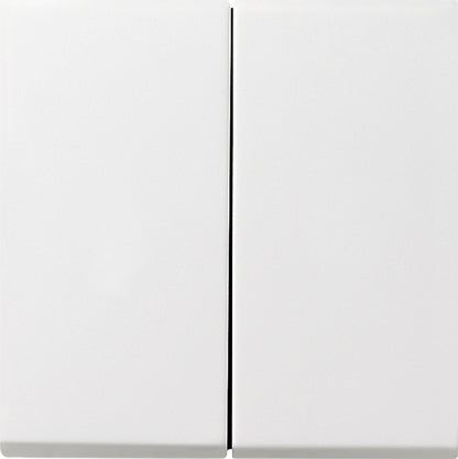 Gira 0125112 Serientastschalter System 55 reinweiß glänzend