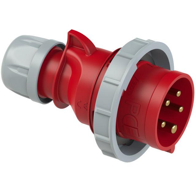 CEE Stecker IP 67, 5-polig, 400 V, 6 h, 32 A, PCE 0252-6
