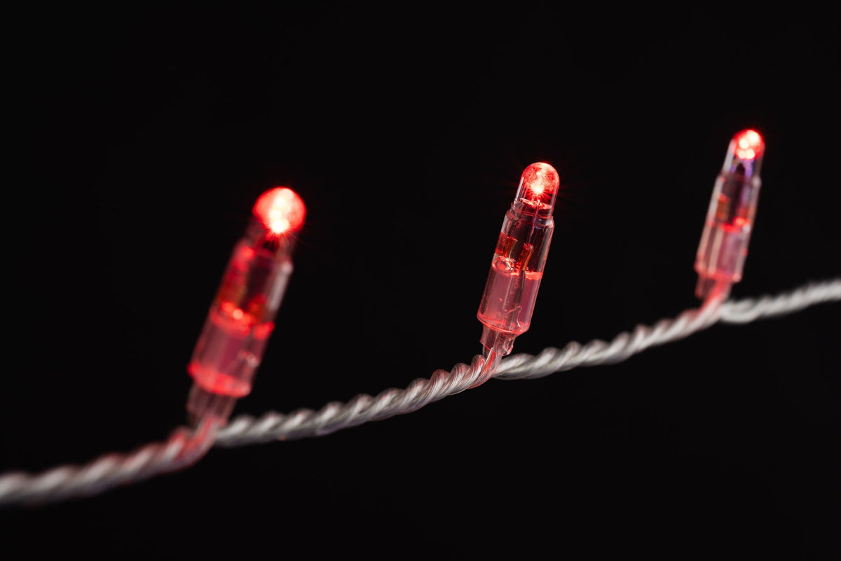 MK Illumination String Lite® 36 V – LED-Lichterkette Niedervolt – 12 m · 120 LED / Rot (029-072)