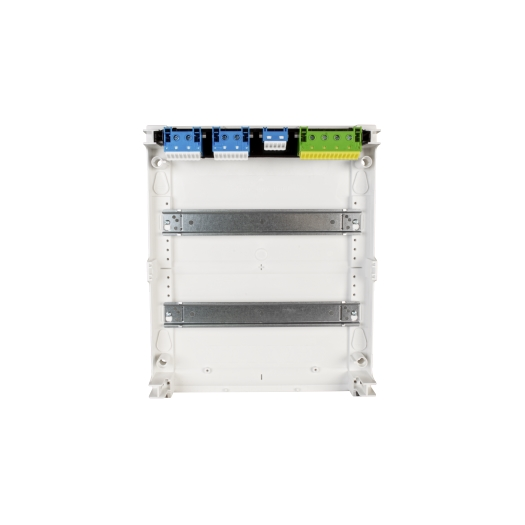 HAGER VA24CN Kleinverteiler, Volta, Aufputz-Verteiler, 24 PLE, ohne Tür