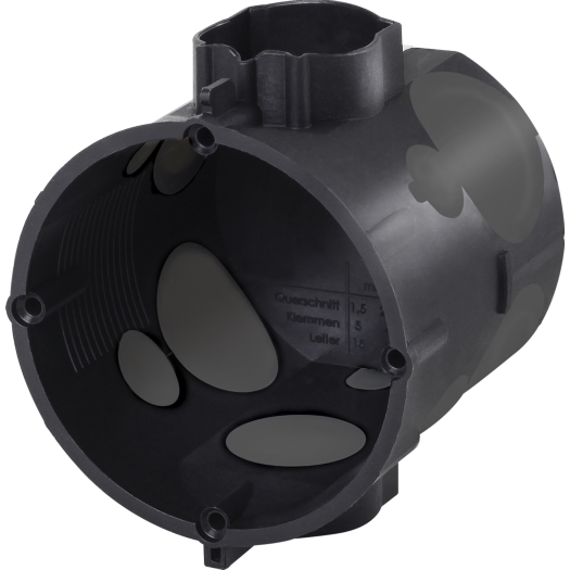 F-Tronic Unterputz-Schalterdosen & Elektronikdosen Ø 60 mm – verschiedene Ausführunge