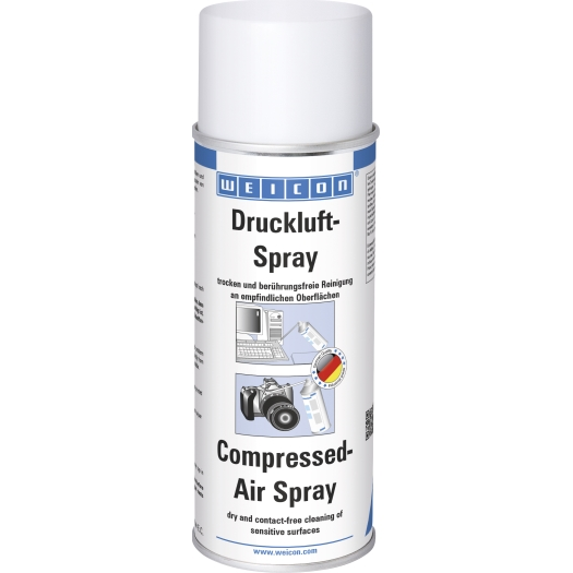 Druckluft-Spray 400 ml – kontaktlose Staub- & Geräte-Reinigung