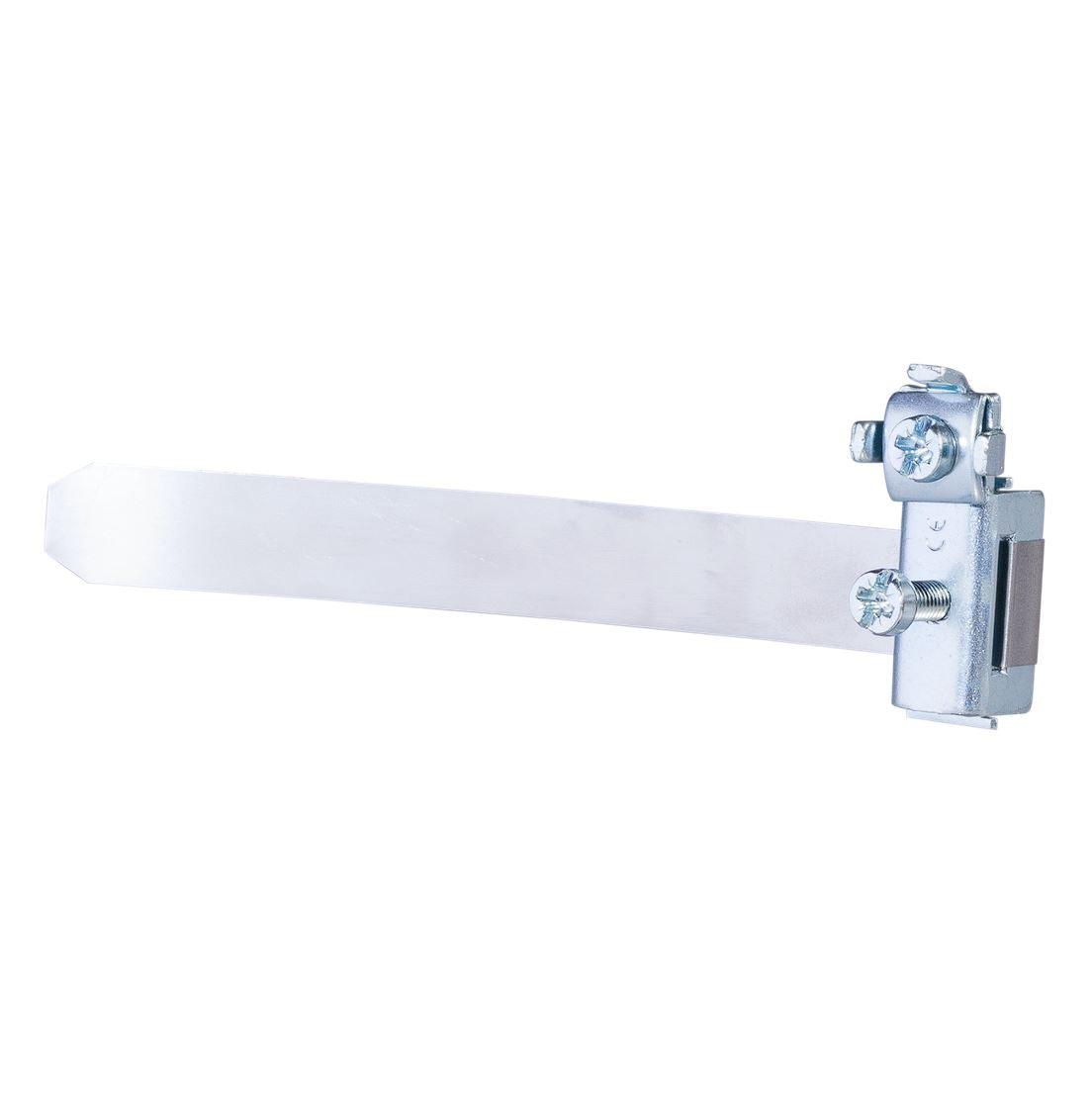 Erdungs-Bandschelle 1/8-1 1/2" Länge 200mm, 3,2-38mm Durchmesser, Anschluß 1x2,5 bis 2x16qmm, 10 Stück