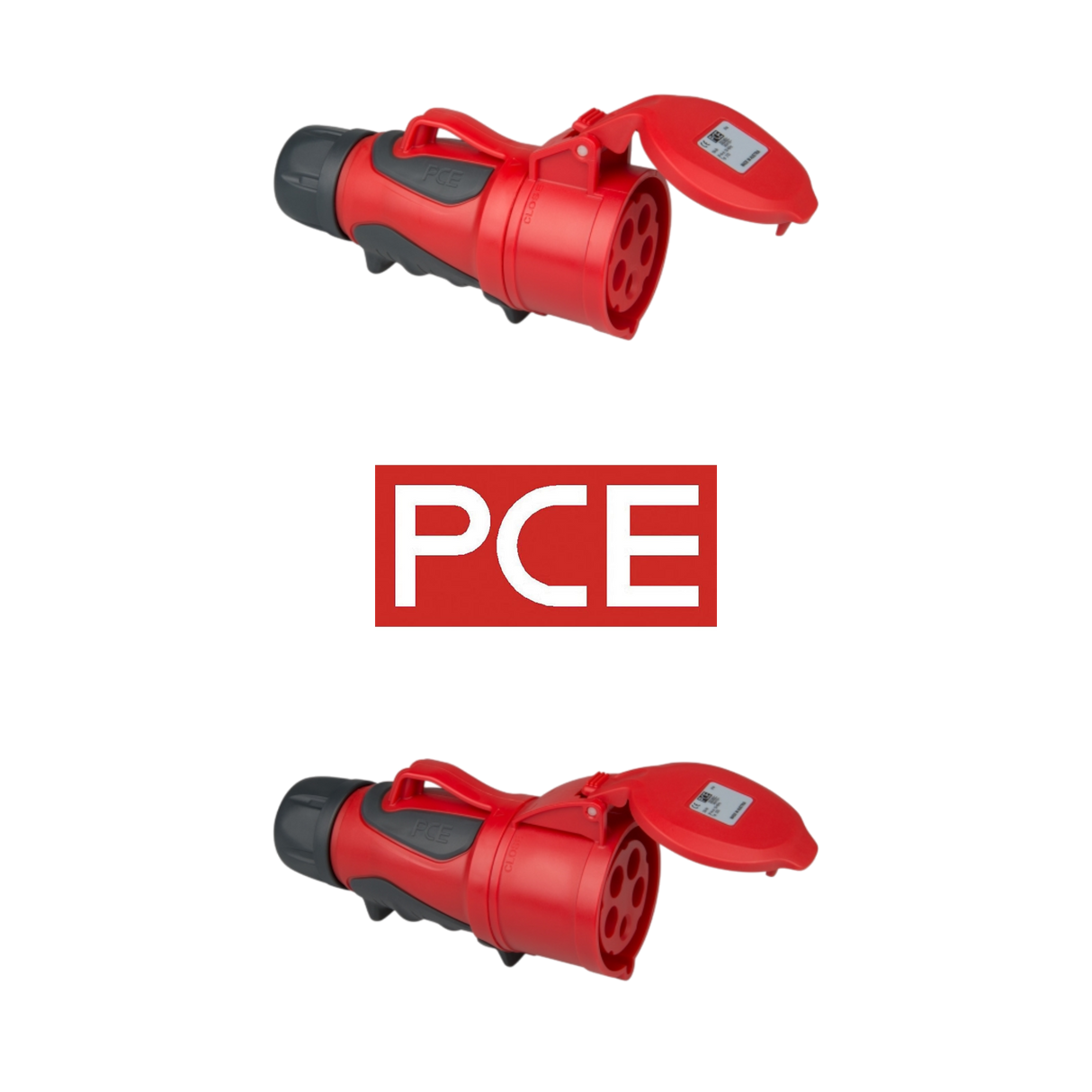 CEE-Kupplung 16A - 32A | 5-polig | 400V | IP54 | GRIP Serie – PCE