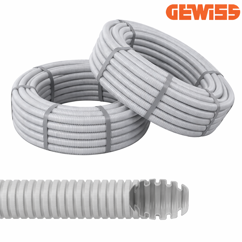 Leichtes Wellrohr / Flexibles Leerrohr | M20 – M32 | verschiedene Längen