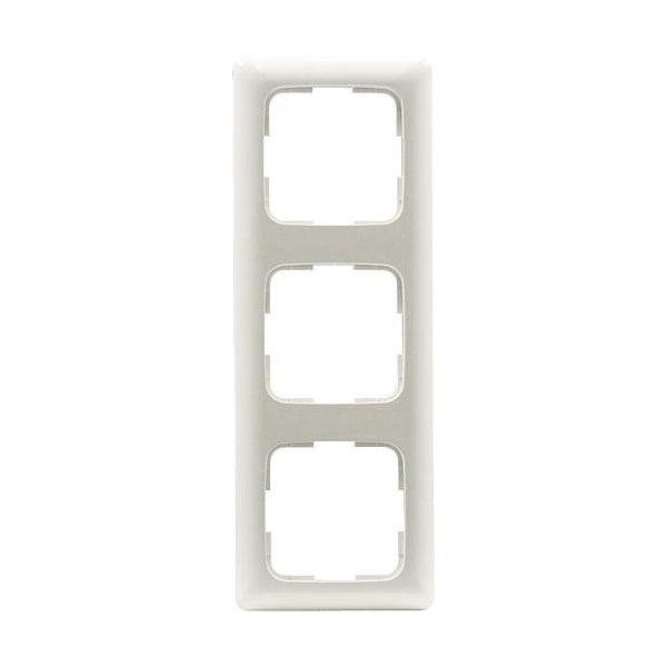 Klein-SI Rahmen 3-fach, reinweiß, Kanalmontage K2513L/14