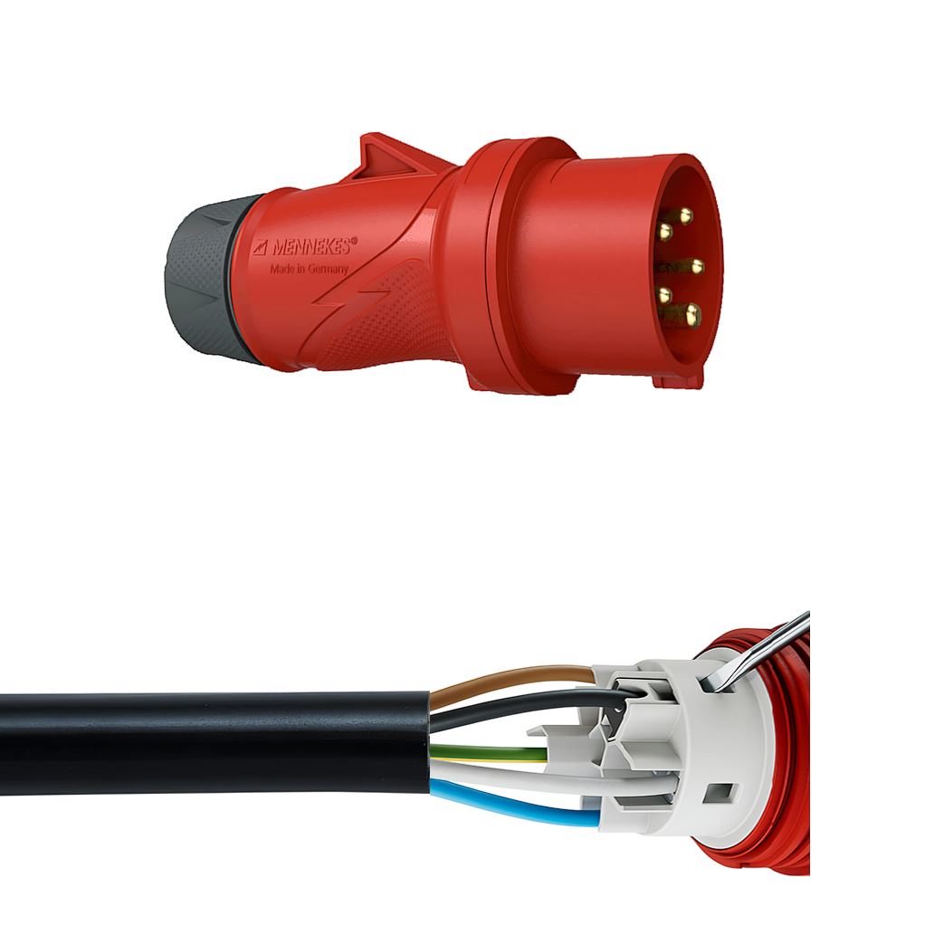 Mennekes CEE-Stecker 16A - 32A | 230V - 400V | IP44 - IP54
