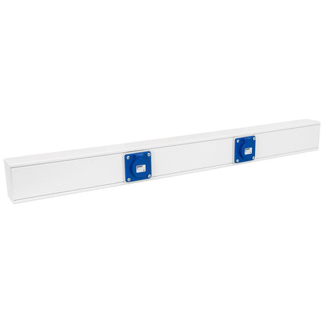 GEWISS Brüstungskanal 70x100/130/170 - 2m mit Zubehör & Schalterprogramm ProLine1