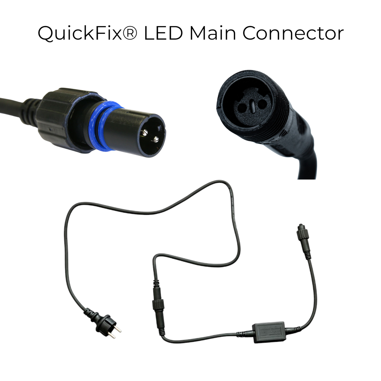 MK-Illumination LED Ice Lite® & Ice Drop®  QF+ Serie – LED-Lichtdekoration für winterliche Fassaden