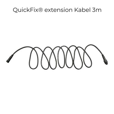 MK-Illumination LED-String Lite – Warmweiß / weiß – 230 V QUICK FIX® QF+ System