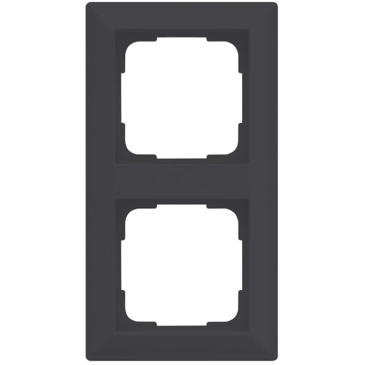 GEWISS Brüstungskanal 70x100/130/170 - 2m mit Zubehör & Schalterprogramm ProLine55 Anthrazit