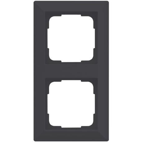 GEWISS Brüstungskanal 70x100/130/170 - 2m mit Zubehör & Schalterprogramm ProLine55 Anthrazit