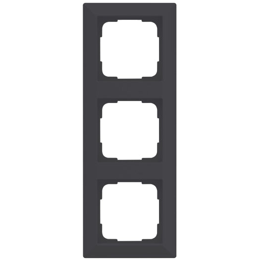 GEWISS Brüstungskanal 70x100/130/170 - 2m mit Zubehör & Schalterprogramm ProLine55 Anthrazit