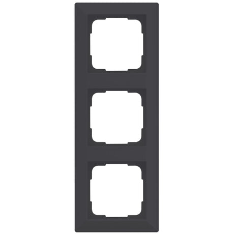 GEWISS Brüstungskanal 70x100/130/170 - 2m mit Zubehör & Schalterprogramm ProLine55 Anthrazit