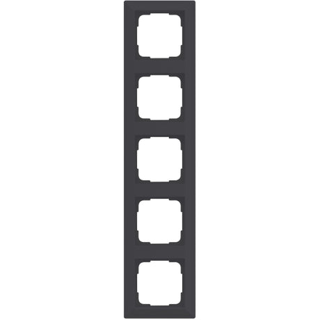 GEWISS Brüstungskanal 70x100/130/170 - 2m mit Zubehör & Schalterprogramm ProLine55 Anthrazit
