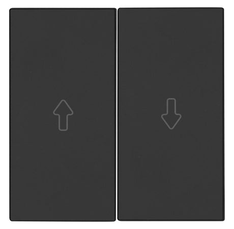 GEWISS Brüstungskanal 70x100/130/170 - 2m mit Zubehör & Schalterprogramm ProLine55 Anthrazit