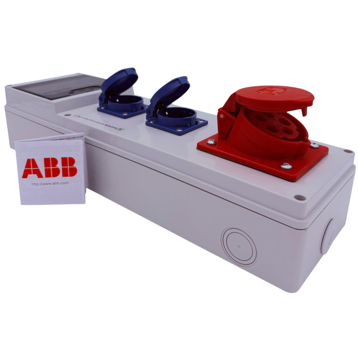 SANOS Wandverteiler ABB/PCE - 1x CEE 16A und 2x Schukodosen | SAN004