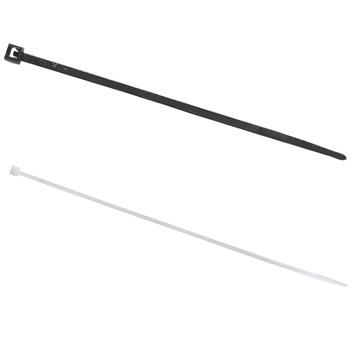 Industrie-Kabelbinder mit Kunststoffzunge | 100 Stück | verschiedene Farben und Größen