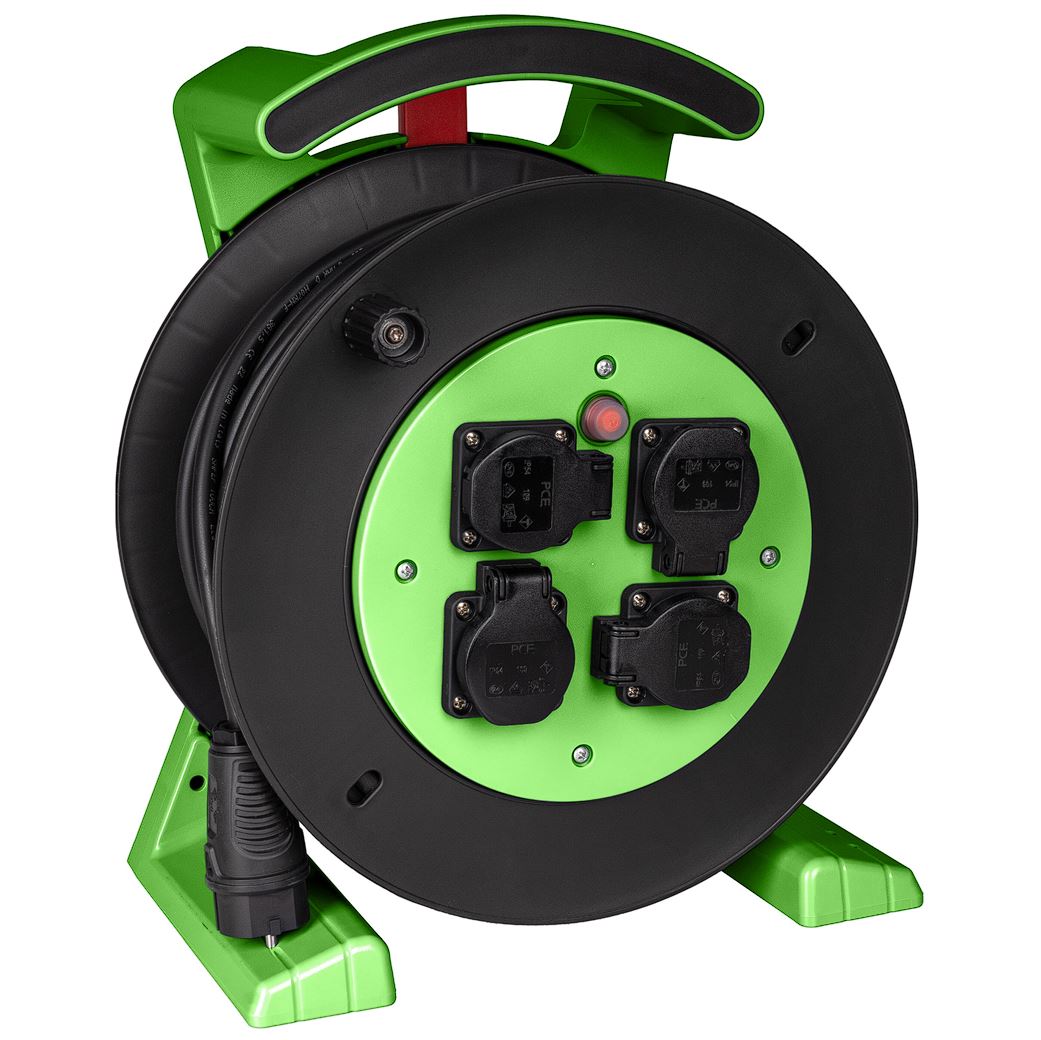 SANOS Kabeltrommel 2.0 | H07RN-F 3x1,5 - 3x2,5mm² | 25 - 40m | verschiedene Farben