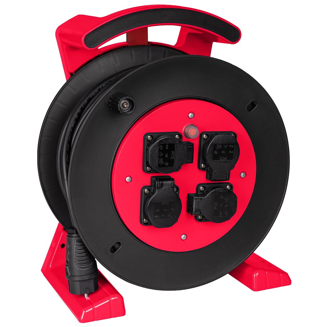 SANOS Kabeltrommel 2.0 | H07RN-F 3x1,5 - 3x2,5mm² | 25 - 40m | verschiedene Farben