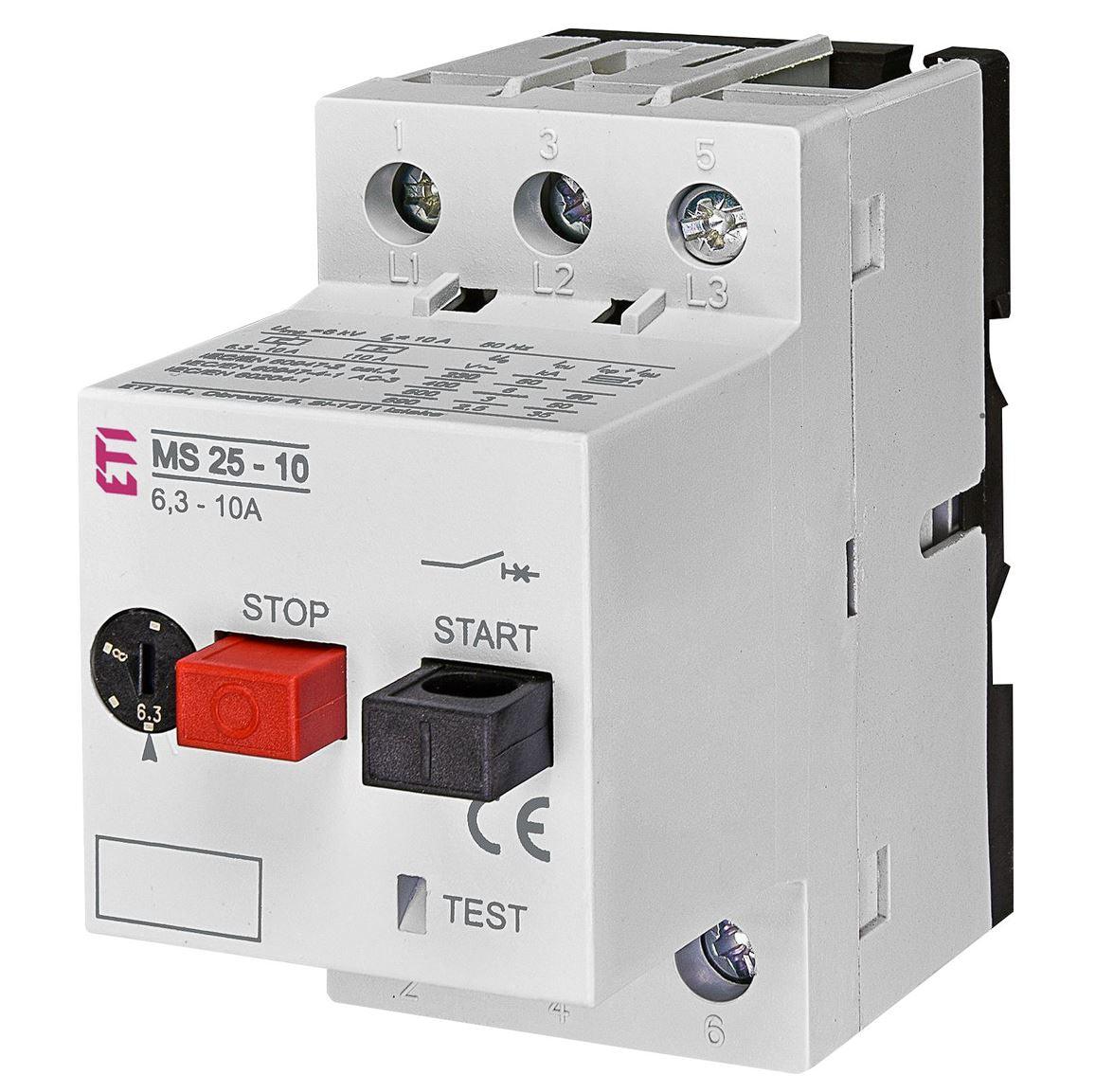 ETI Motorschutzschalter / Motorschutz / Gehäuse 1,0A bis 16A