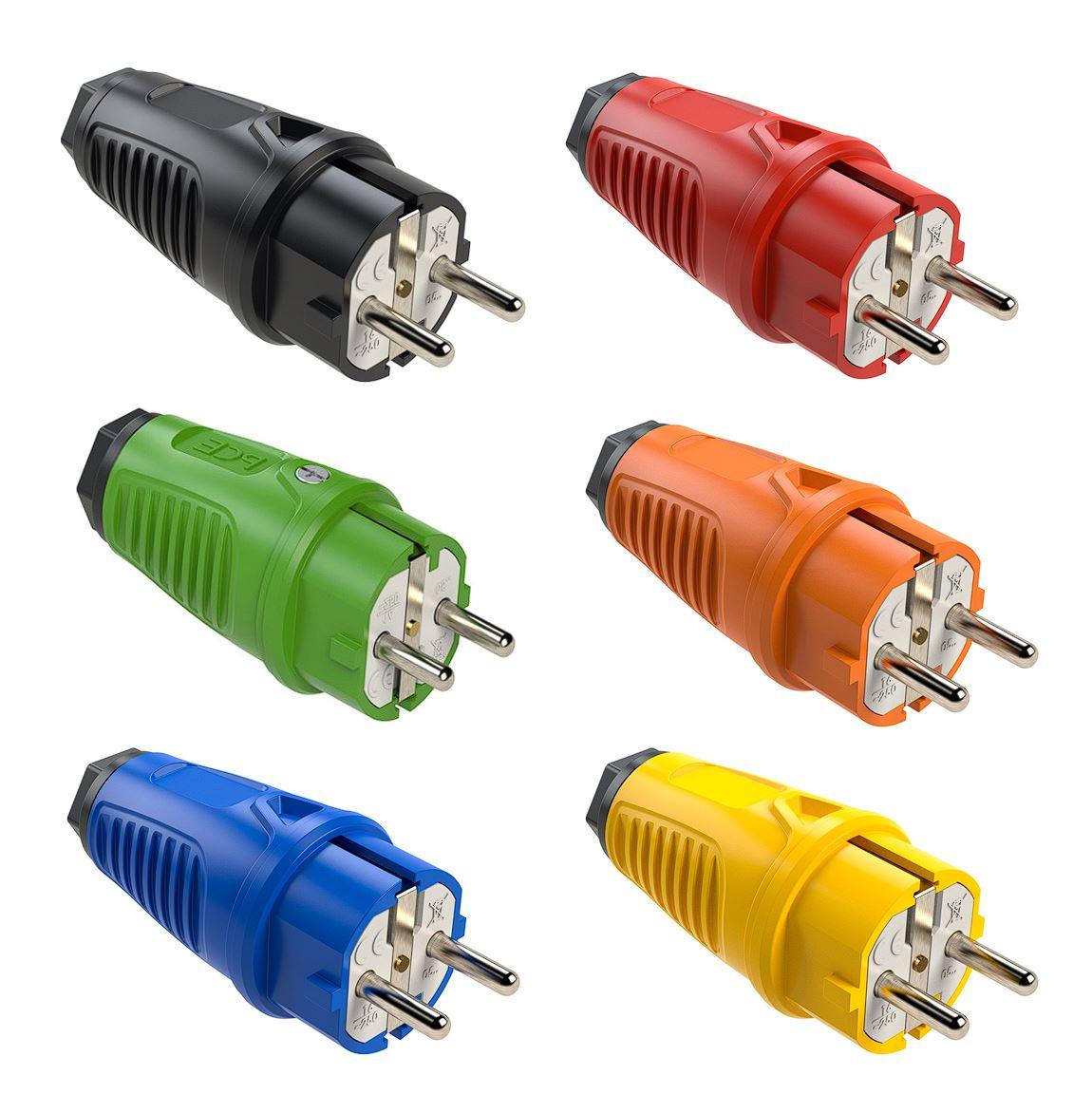 PCE Taurus2 Gummi-Stecker nat IP54, gerade, schwarz/rot (0511-sr) Elektroshop Wagner PCE Taurus2 Gummi-Stecker nat IP54, gerade, schwarz/rot (0511-sr) Elektroshop Wagner