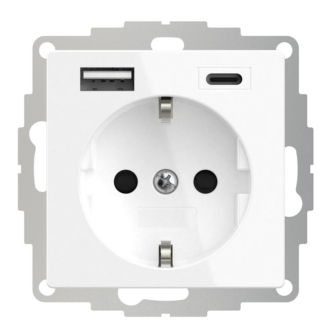 SANOS ProLine 55 - UP Schalterprogramm / Polarweiß / Made in Germany