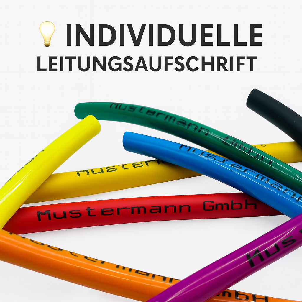 Meterware PUR-Gummileitung H07BQ-F - 3G1,5mm² bis 5G6mm² - verschiedene Farben / Beschriftbar