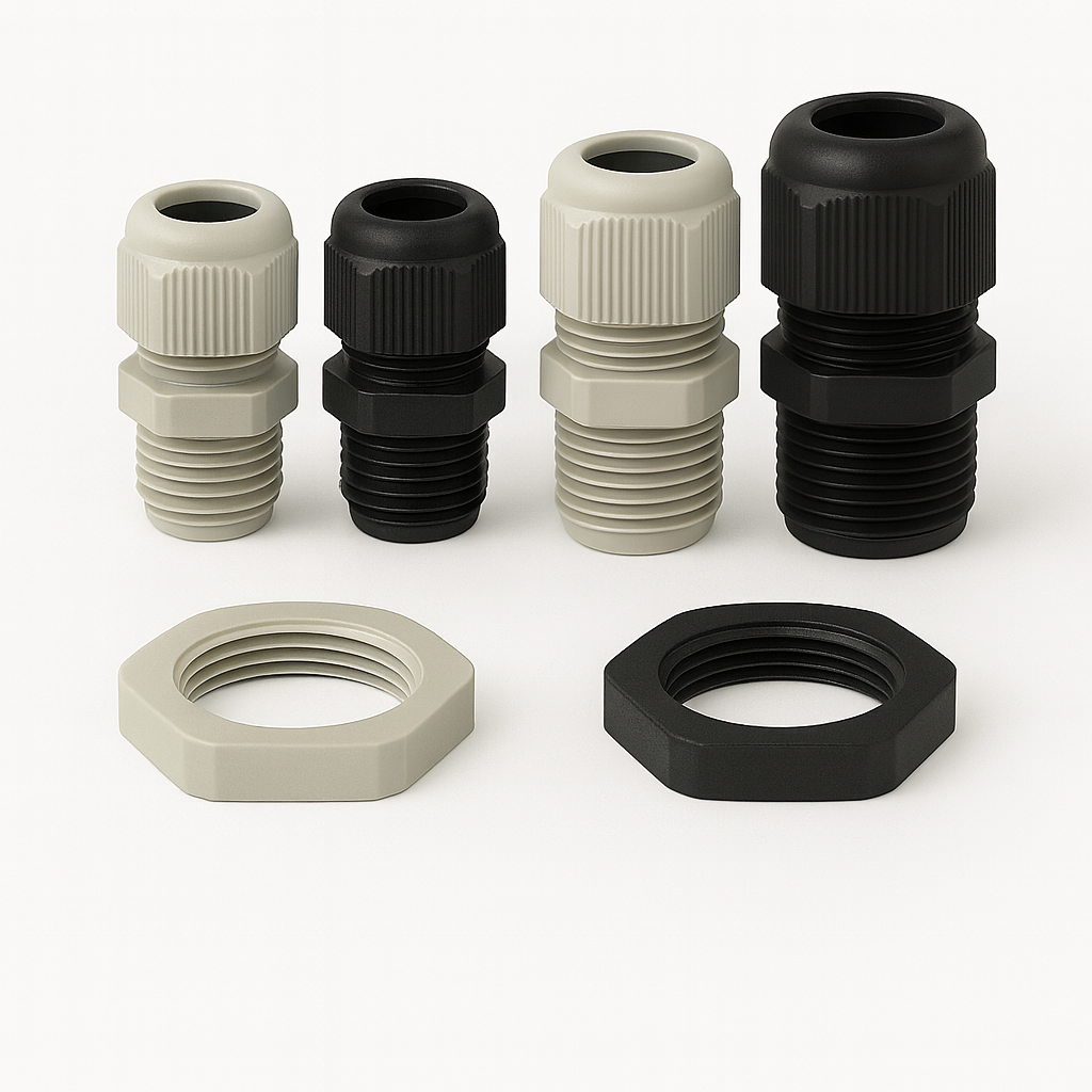 kabelverschraubungen-gegenmuttern-m12-m63-verschiedene-ausfuhrung