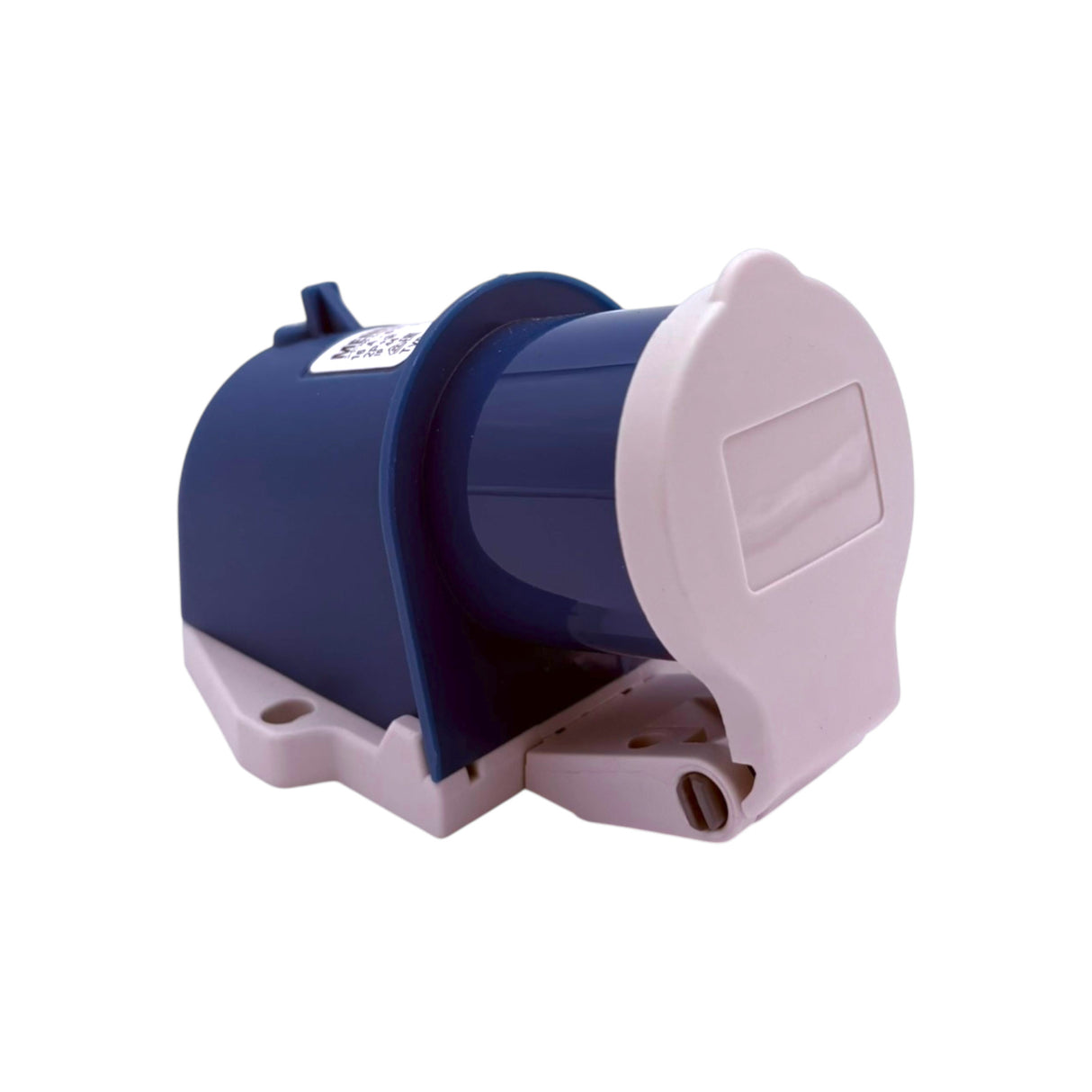 MENNEKES CEE-Wandgerätestecker mit Klappdeckel 16A, 3-polig, 230V, 6h, IP44