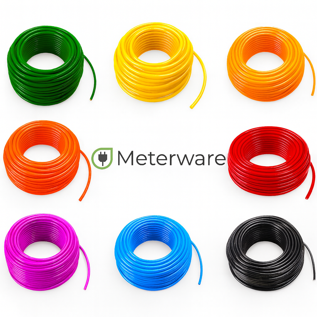 Meterware PUR-Gummileitung H07BQ-F - 3G1,5mm² bis 5G6mm² - verschiedene Farben / Beschriftbar
