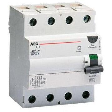 AEG FP A 4 63/030 - FI-Schalter 4P Typ A 63A, 30mA, 4TE, 4TQA603410R0000 - Sanos-Elektroshop.de