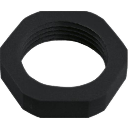 Gegenmutter M16 x 1,5, schwarz, 50 Stück - Sanos-Elektroshop.de