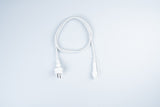 MK Illumination QF+ Stromzuführung 1,5 m – Main Connector mit oder ohne Gleichrichter (Pflichtzubehör) – Anschlusskabel ohne Gleichrichter · 1.800 W · Weiß (001-002)