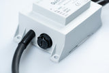 MK Illumination QF+ Verteilerdose mit Überlastsicherung – 3 oder 5 Ausgänge, 1.800 W – 3 Ausgänge (001-033) – Anwendung / Detail