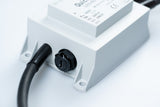 MK Illumination QF+ Verteilerdose mit Überlastsicherung – 3 oder 5 Ausgänge, 1.800 W – 5 Ausgänge (001-034) – Anwendung / Detail