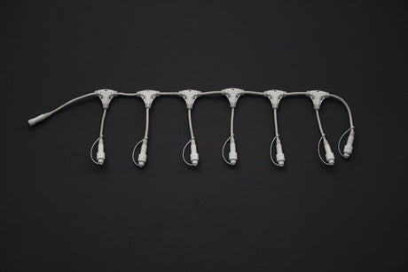 MK Illumination QF+ Verteiler (Divider) – 2, 3, 6, 11 oder 22 Ausgänge – 6 · Weiß (001-128)