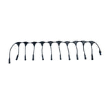 MK Illumination QF+ Verteiler (Divider) – 2, 3, 6, 11 oder 22 Ausgänge – 11 · Schwarz (001-129)