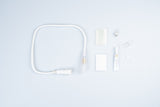 MK Illumination Rope Light ↔ QF+ Adapter – Übergänge zwischen Lichtschlauch und QuickFix®-System – Rope Light → QF+ · 50 cm · weiß (001-145) – Anwendung / Detail
