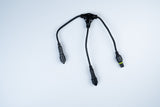 MK Illumination QuickFix® 36 V Verteiler – 2 Ausgänge (T-Stück) / Schwarz (002-121)