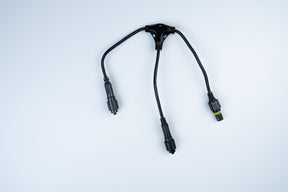 MK Illumination QuickFix® 36 V Verteiler – 2 Ausgänge (T-Stück) / Schwarz (002-121)