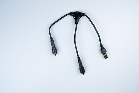 MK Illumination QuickFix® 36 V Verteiler – 2 Ausgänge (T-Stück) / Schwarz (002-121)