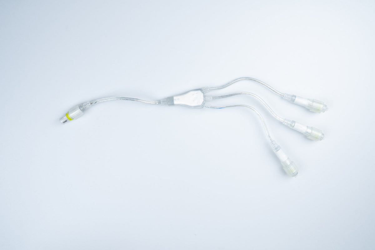 MK Illumination QuickFix® 36 V Verteiler – 3 Ausgänge / Transparent (002-126)