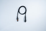 MK Illumination QuickFix® 36 V Verlängerung & T-Verteiler 230-V-Seite – Verlängerung 1 m / Schwarz (003-103) – Anwendung / Detail