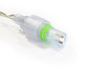 MK Illumination String Lite® 36 V – LED-Lichterkette Niedervolt – 12 m · 120 LED / Warmweiß (029-002) – Anwendung / Detail