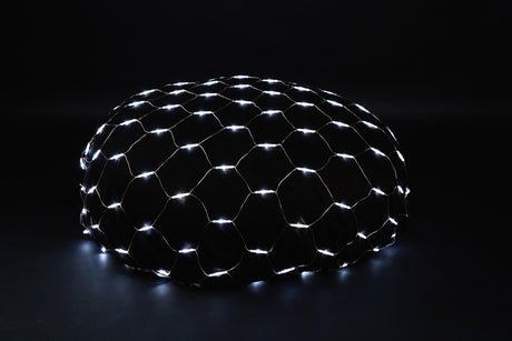 MK Illumination Mesh Lite® 36 V – LED-Lichternetz Niedervolt – 2 × 1 m · 96 LED / Brillantweiß / Transparent (029-011)