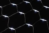 MK Illumination Mesh Lite® 36 V – LED-Lichternetz Niedervolt – 2 × 1 m · 96 LED / Brillantweiß / Transparent (029-011) – Anwendung / Detail