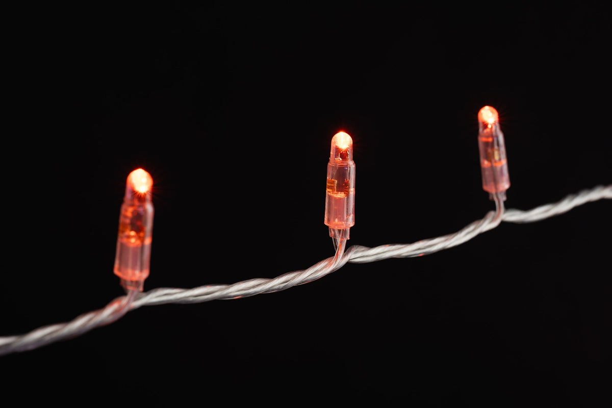MK Illumination String Lite® 36 V – LED-Lichterkette Niedervolt – 12 m · 120 LED / Orange (029-074)