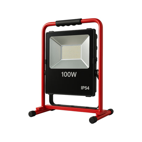 Mobiler Premium LED Strahler 30-300W IP54/IP65 3m Zuleitung - mit Gestell