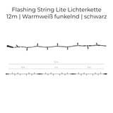 MK-Illumination LED-String Lite – Warmweiß / weiß – 230 V QUICK FIX® QF+ System